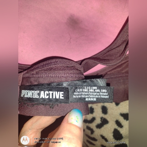 VS PINK Active Ultimate Padded Push Up Sports Bra sz L - Picture 6 of 12
